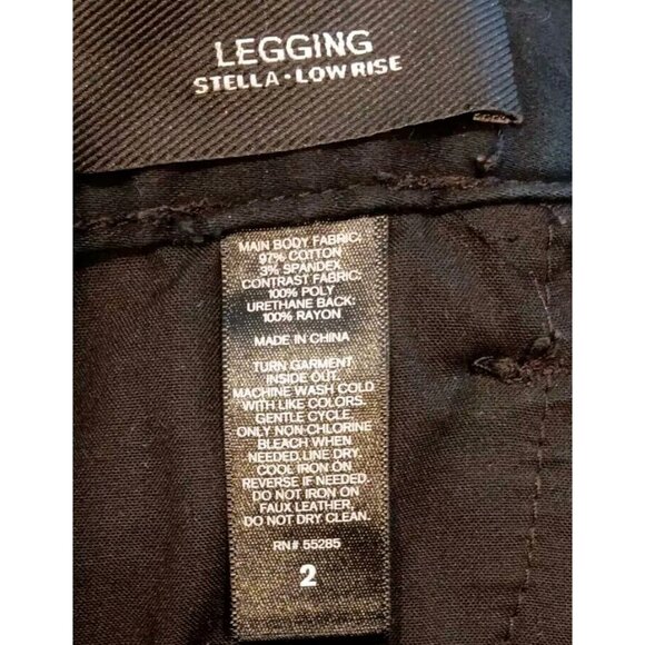 Express Stella Low Rise Leggings Jeans Womans Size 2 (24X29) - Picture 13 of 14